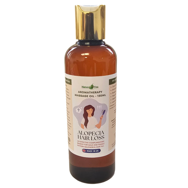 Alopecia Hair Loss Aromatherapy Massage Oil 150ml | Vegan