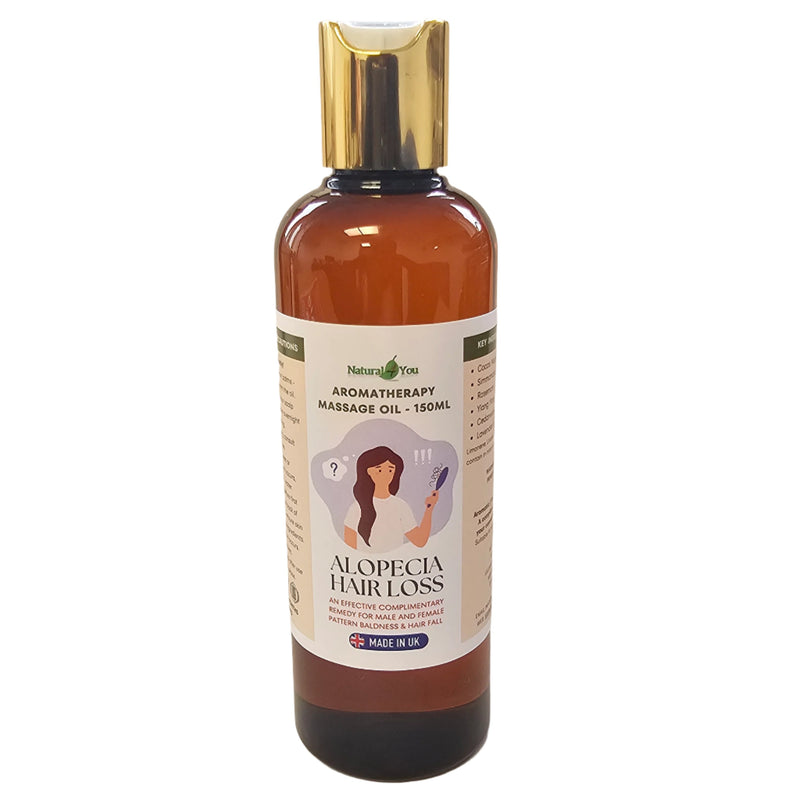 Alopecia Hair Loss Aromatherapy Massage Oil 150ml | Vegan