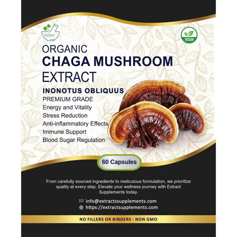 ORGANIC CHAGA MUSHROOM EXTRACT