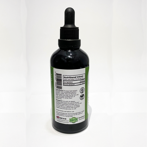 Liposomal Soursop 100ml – Annona Muricata | Wellness & Immune Support