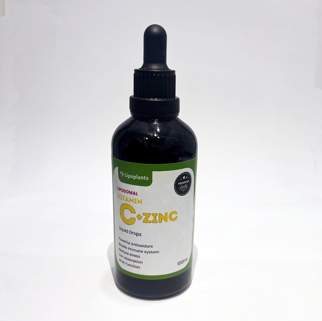 Liposomal Vitamin C + Zinc 100ml – Immune Support & Antioxidant Liquid
