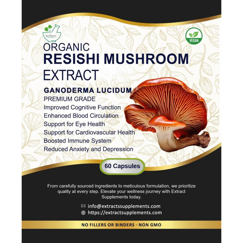 ORGANIC RESISHI MUSHROOM EXTRACT