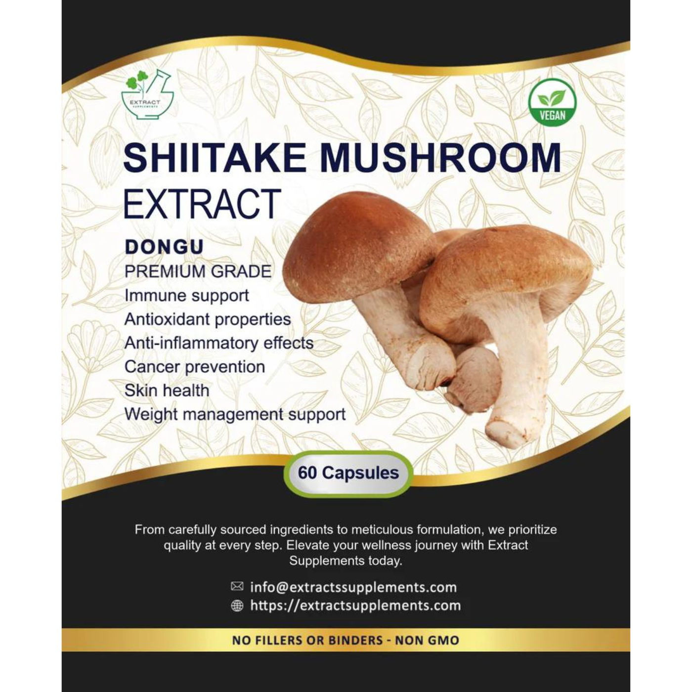 SHIITAKE MUSHROOM EXTRACT – Natural4You