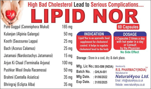 High Cholesterol Lipid Nor