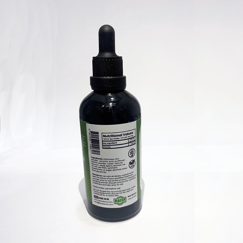 Liposomal Dhamasa 100ml – Fagonia Cretica | Herbal Liquid Wellness Support