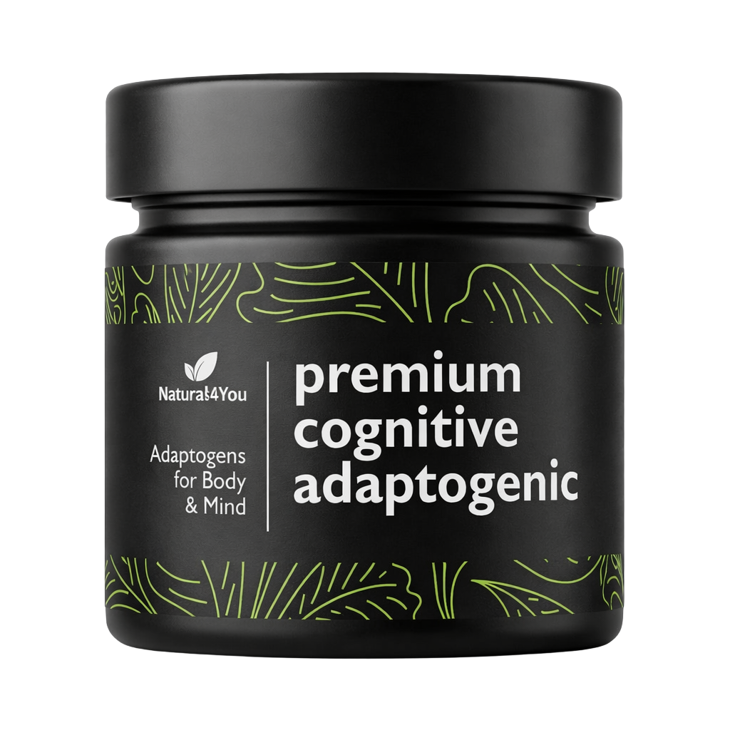 Premium Cognitive Adaptogenic 200g - Lion's Mane Ashwagandha Shilajit Liposomal