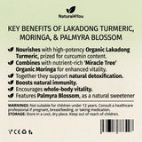 Organic Lakadong Turmeric Moringa Palmyra blossom