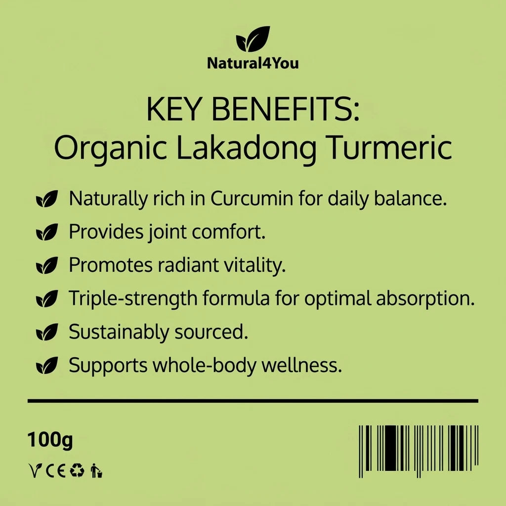 Organic Lakadong Turmeric