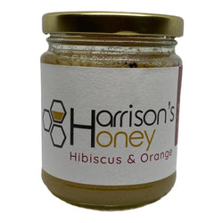 Hibiscus and Orange Infused Raw English Honey 340g