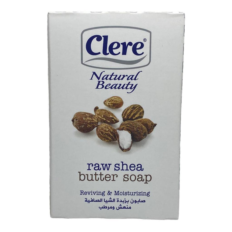 CLERE NATURAL BEAUTY raw shea butter SOAP  (150G)