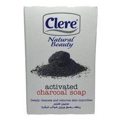 Clere Natural Beauty Activated Charcoal Soap (150g)